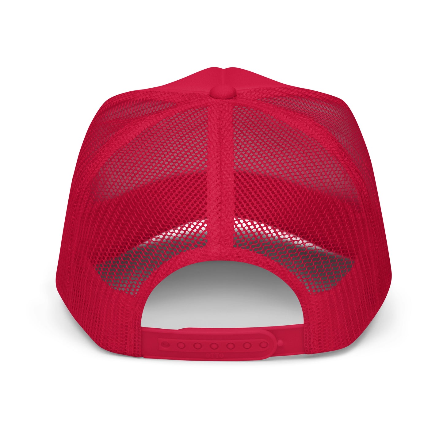 Stay Rowdy Foam Trucker Hat - RED